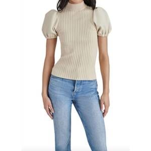 NEW STEVE MADDEN peggy top in bone